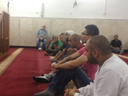 بالصور: أمسية ايمانية للشيخ الدكتور حسين وليد في مسجد الزيتونة بالرملة